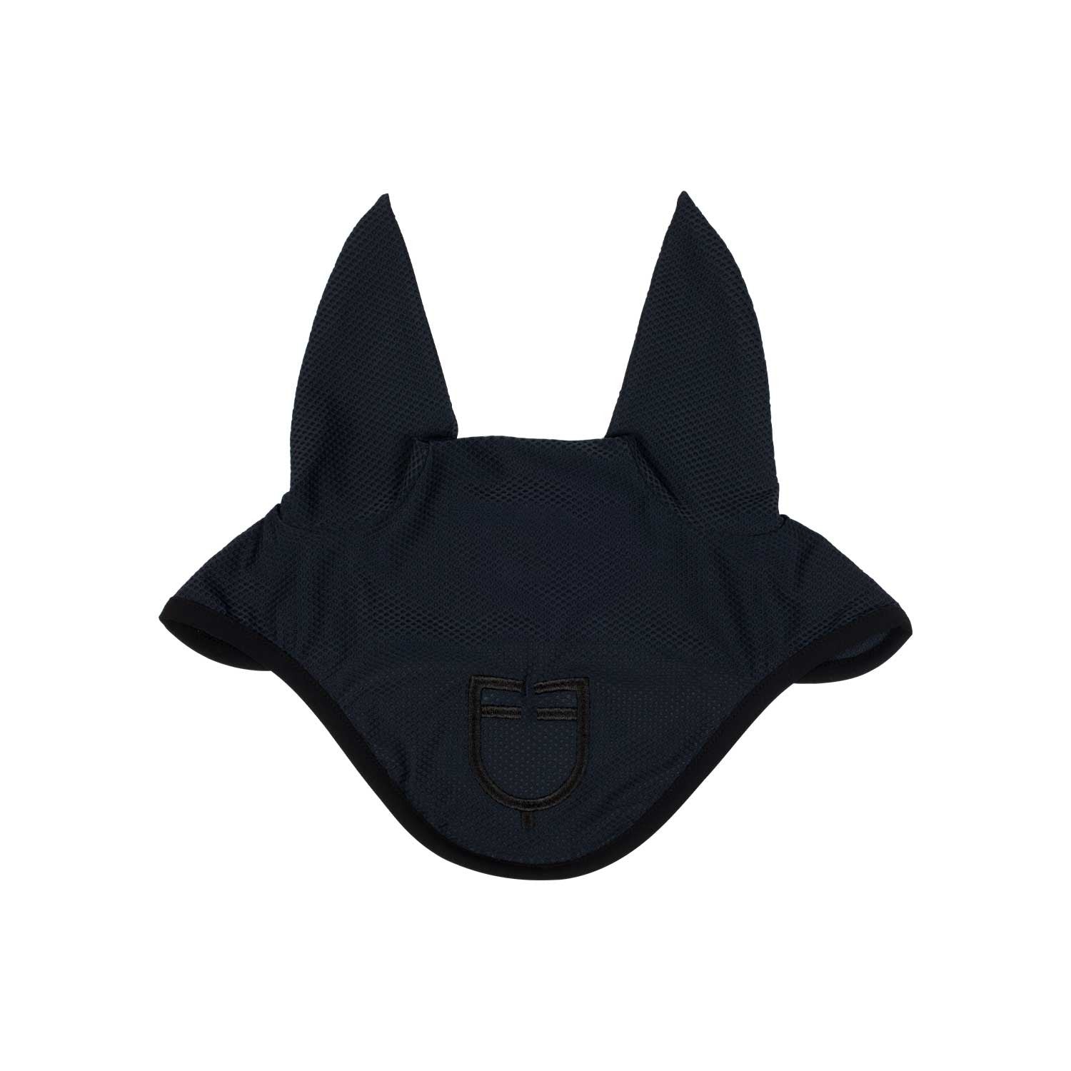 Equestro Perforated fabric fly veil with logo