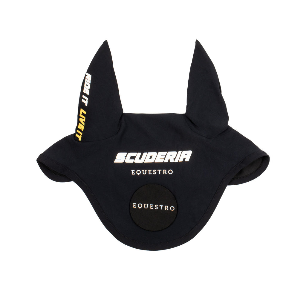 Scuderia Equestro fly veil technical fabric and patch