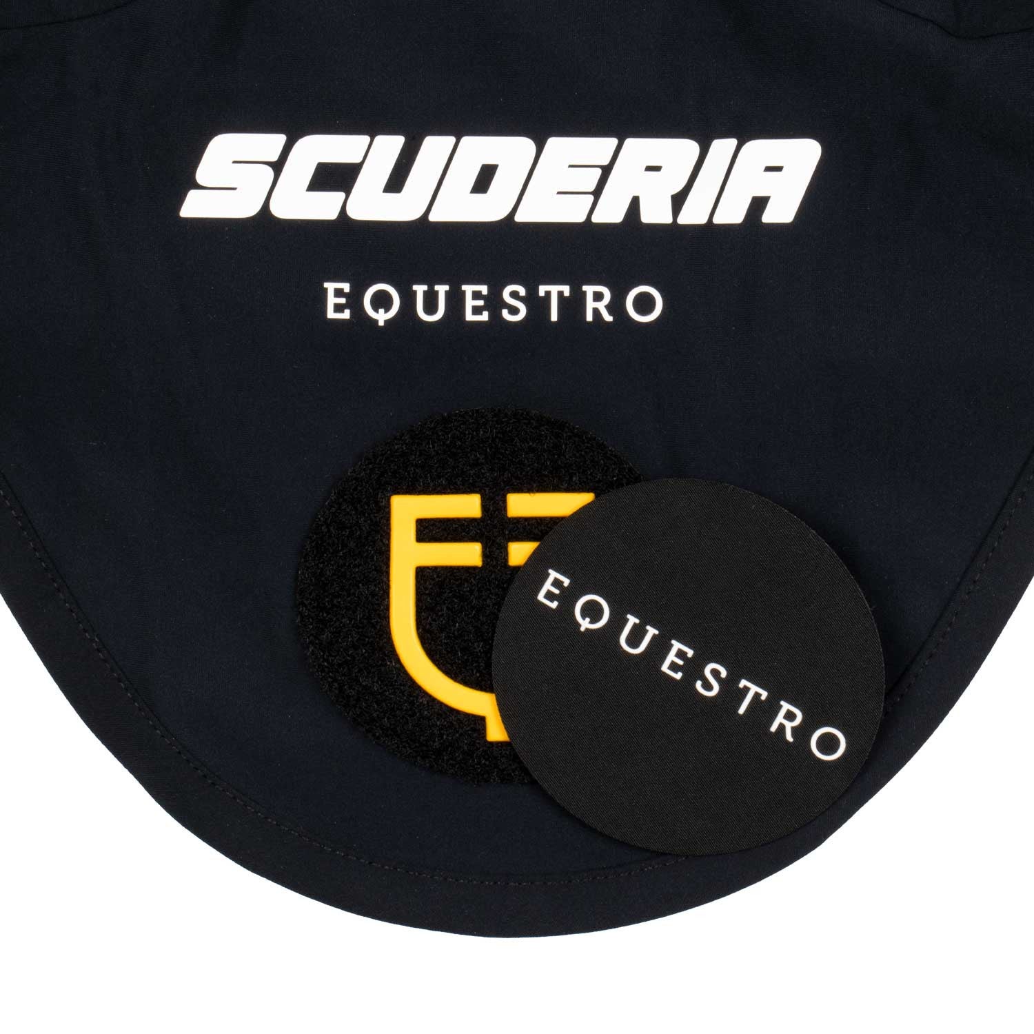 Scuderia Equestro fly veil technical fabric and patch