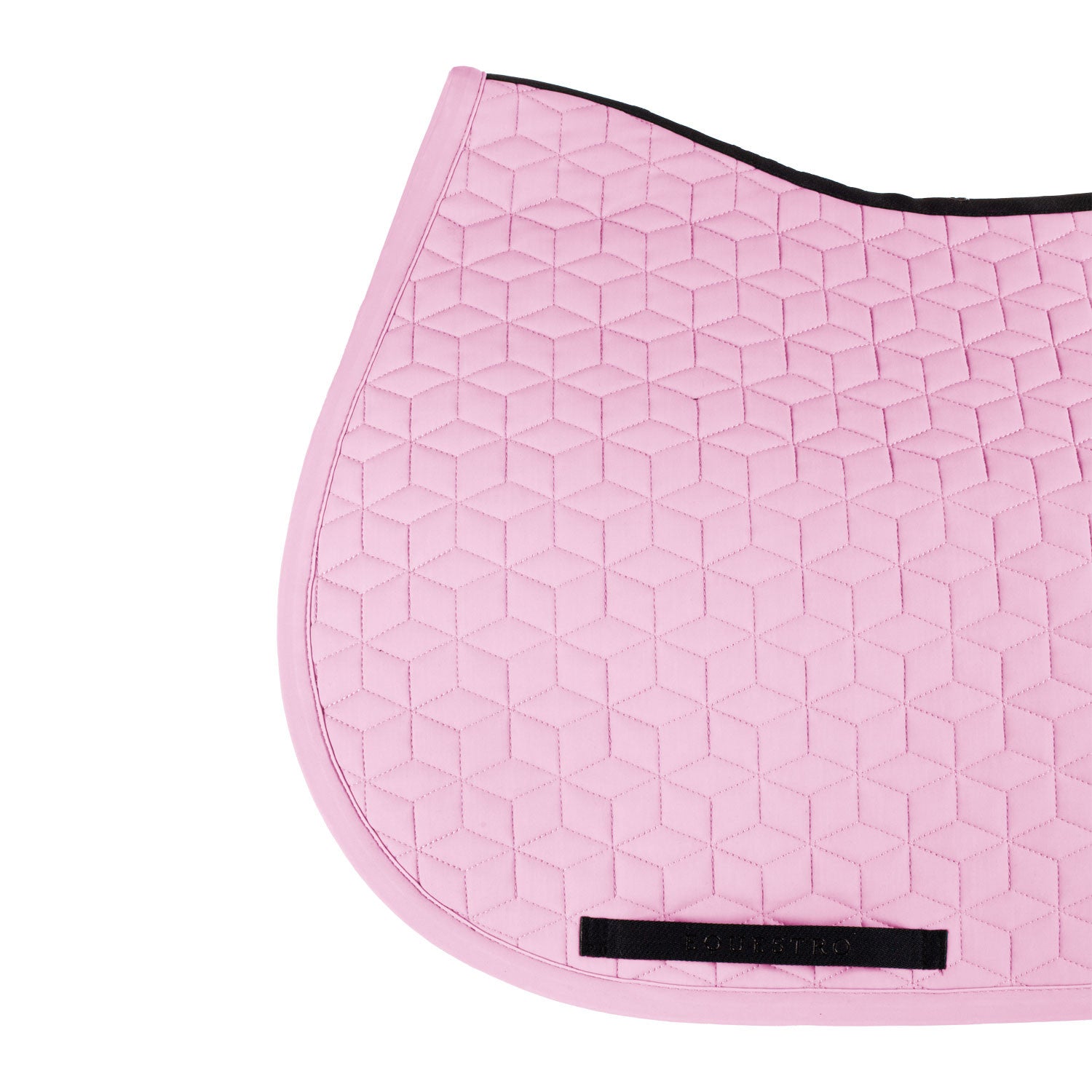 Jumping saddle pad cube quilting