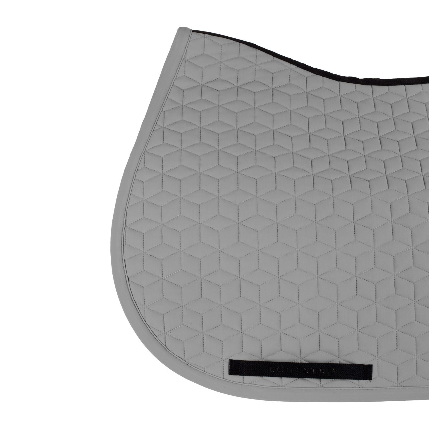 Jumping saddle pad cube quilting