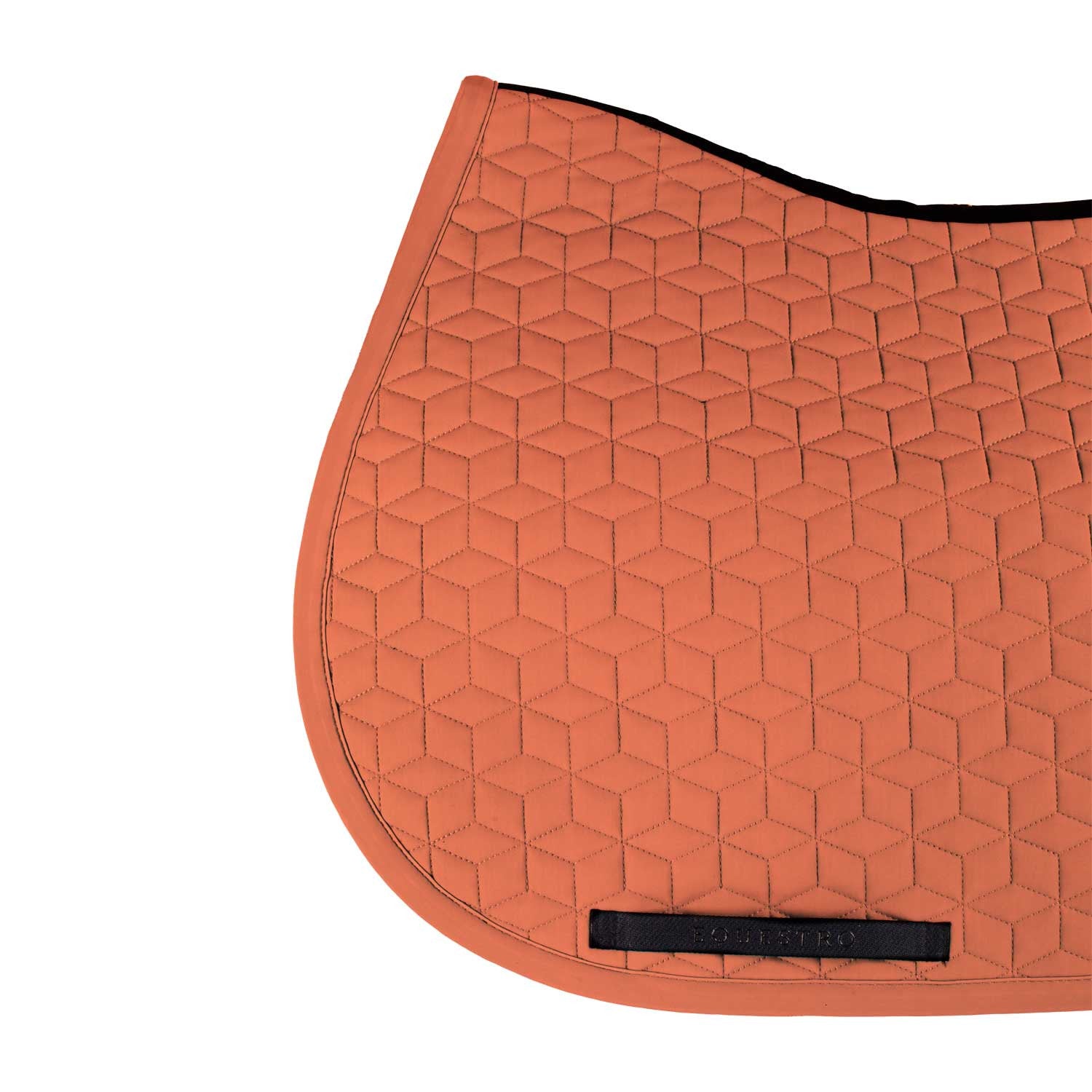 Jumping saddle pad cube quilting