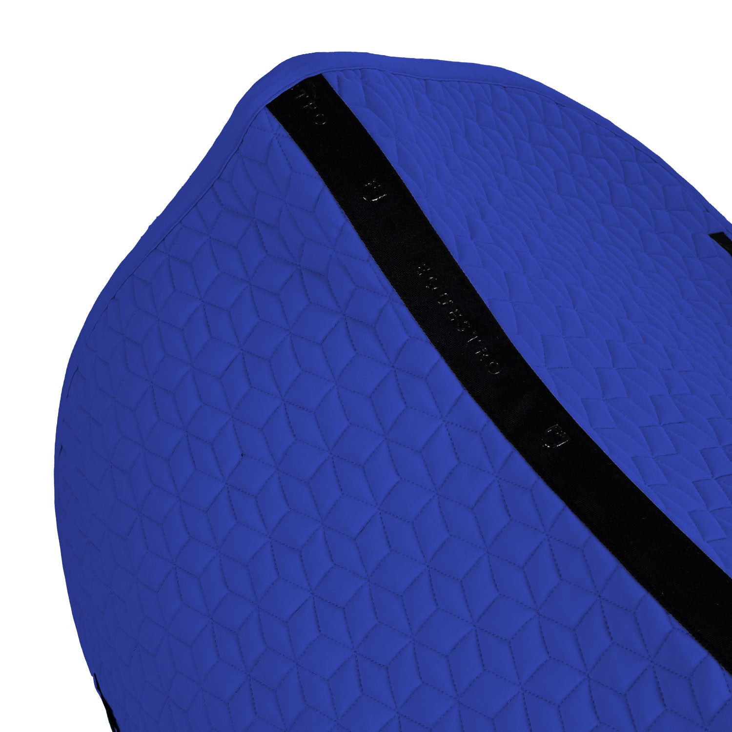 Jumping saddle pad cube quilting