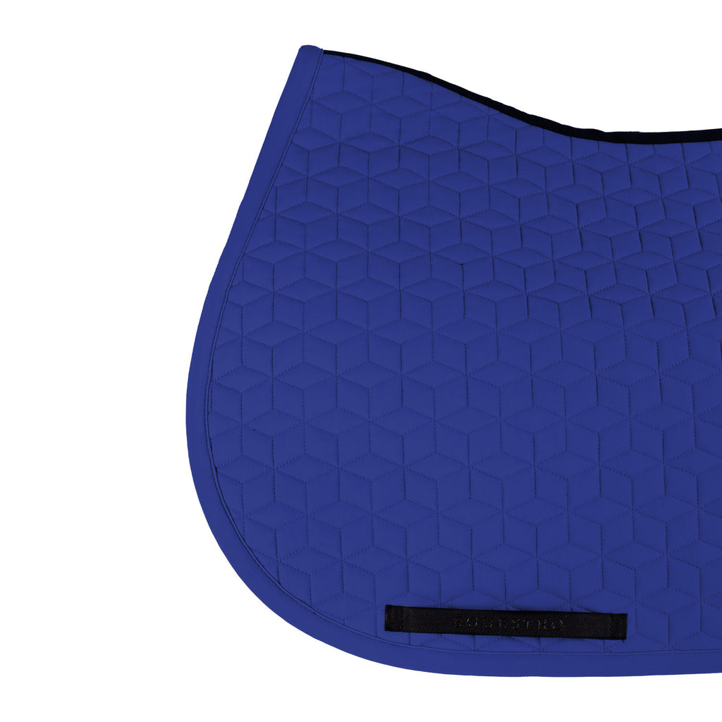 Jumping saddle pad cube quilting