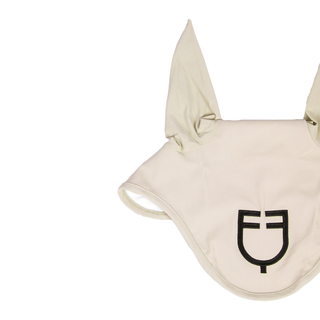 Fly veil stretch technical fabric with logo