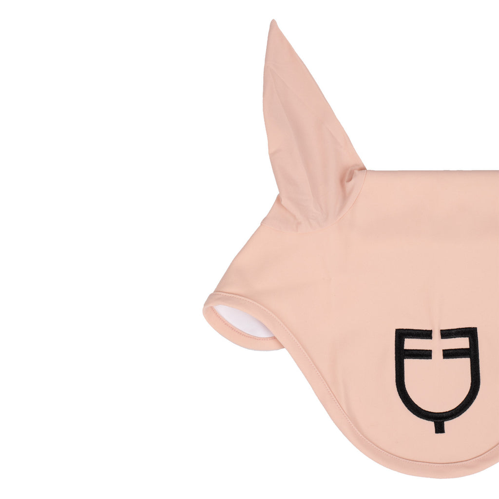 Fly veil stretch technical fabric with logo