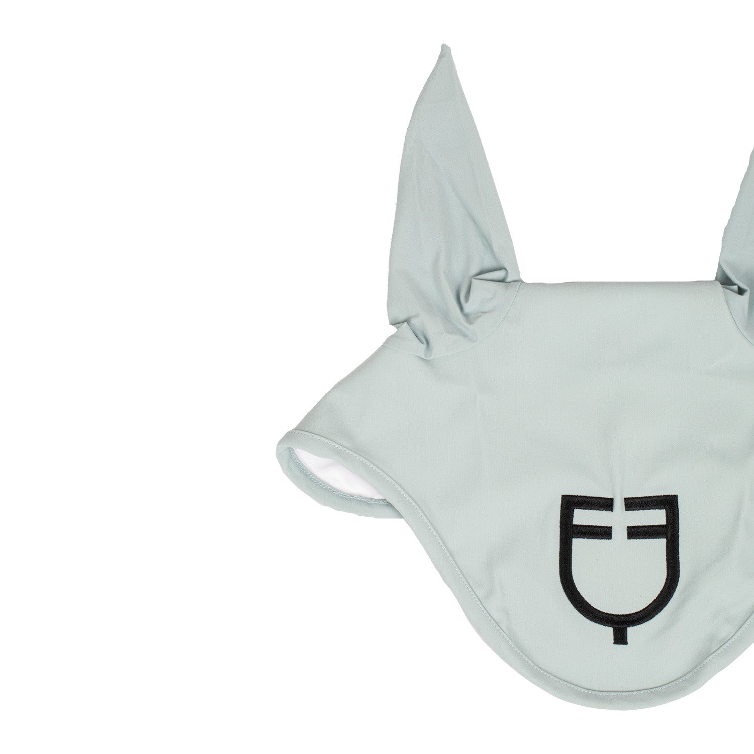 Fly veil stretch technical fabric with logo