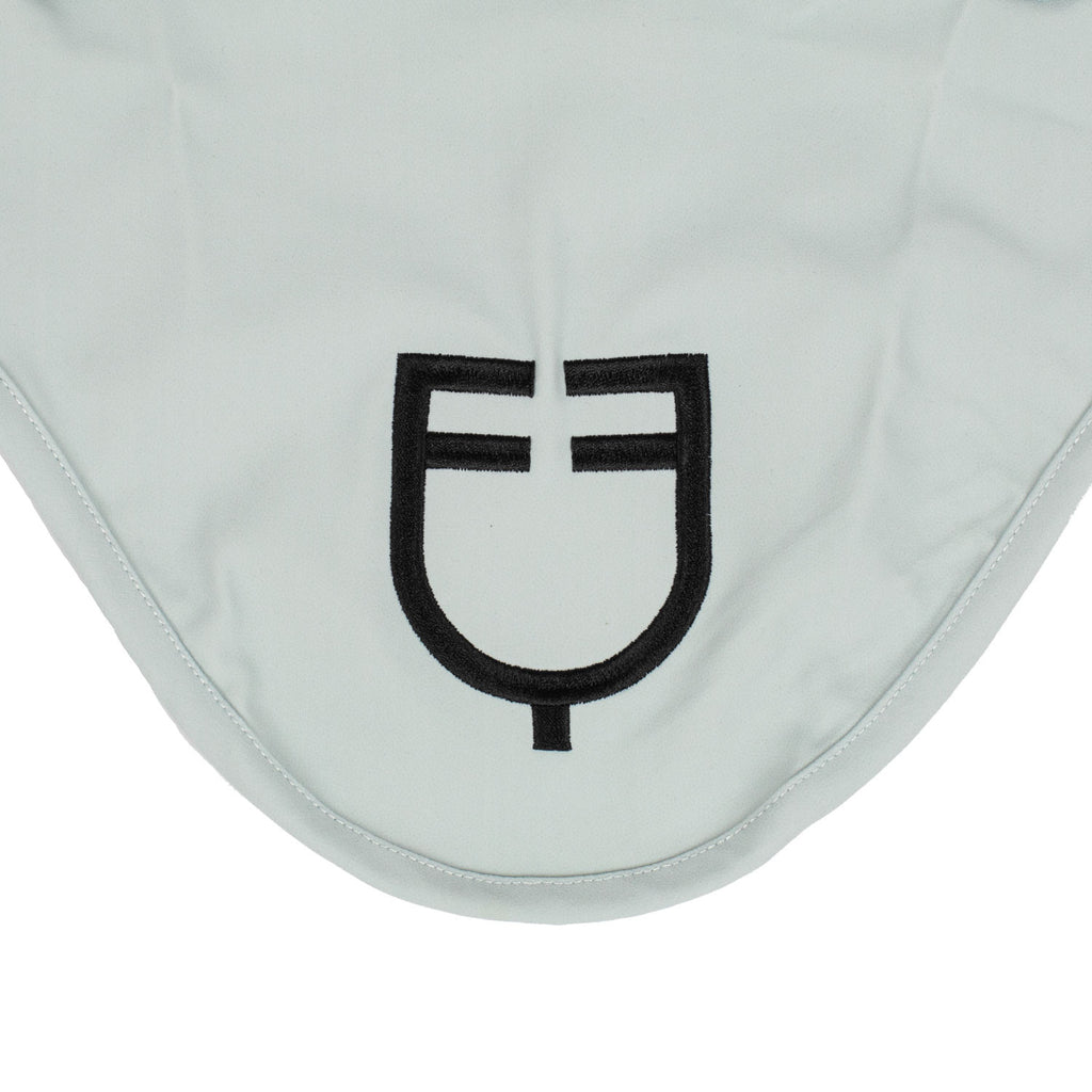 Fly veil stretch technical fabric with logo