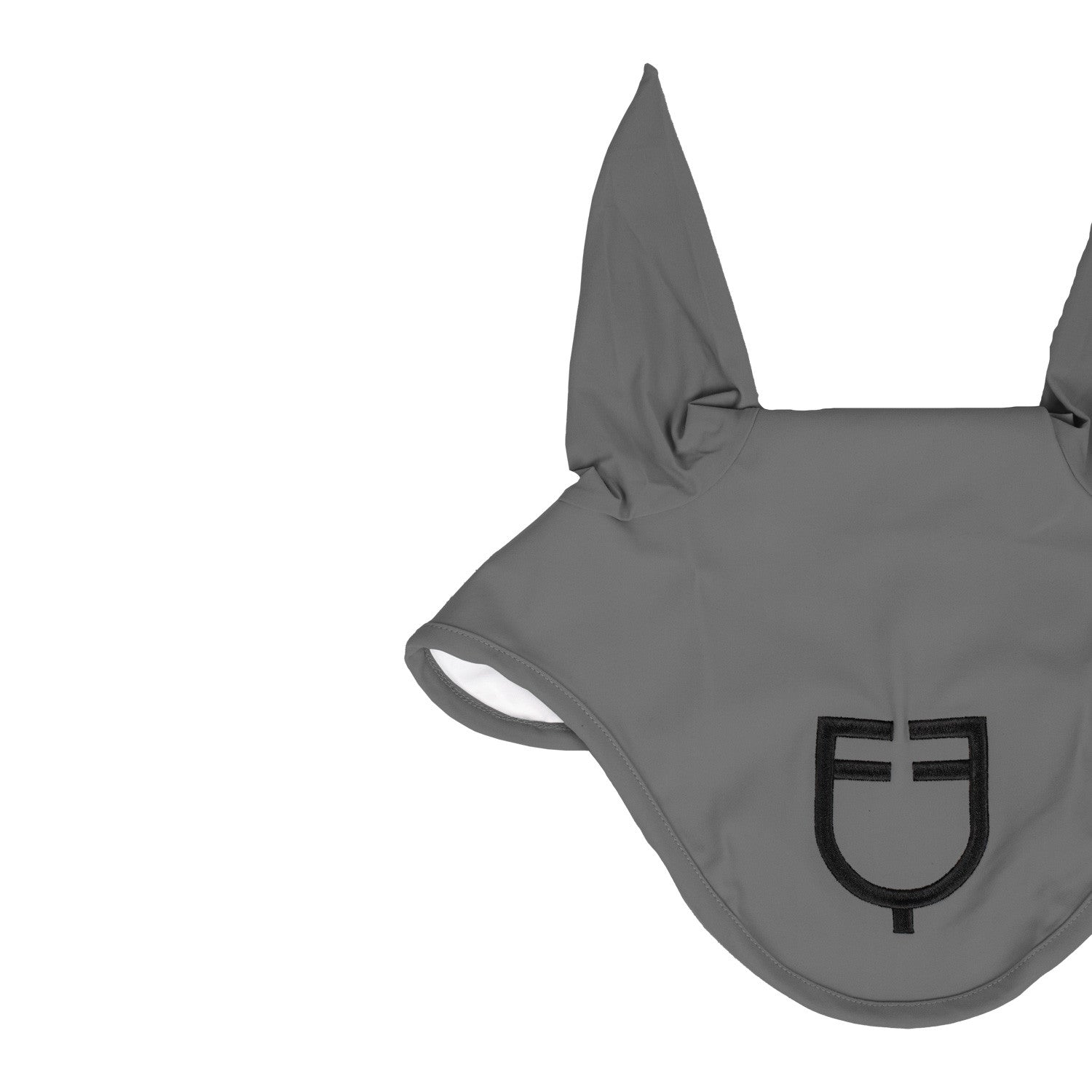 Fly veil stretch technical fabric with logo
