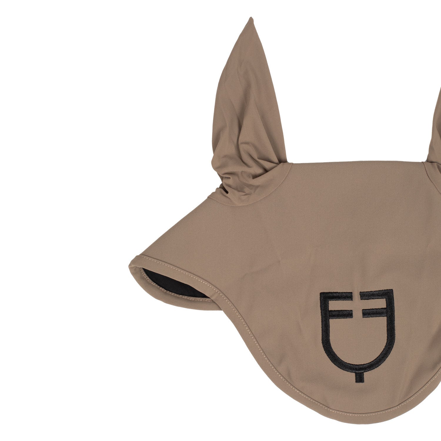 Fly veil stretch technical fabric with logo