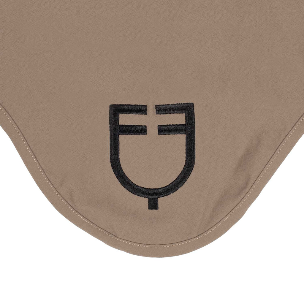 Fly veil stretch technical fabric with logo