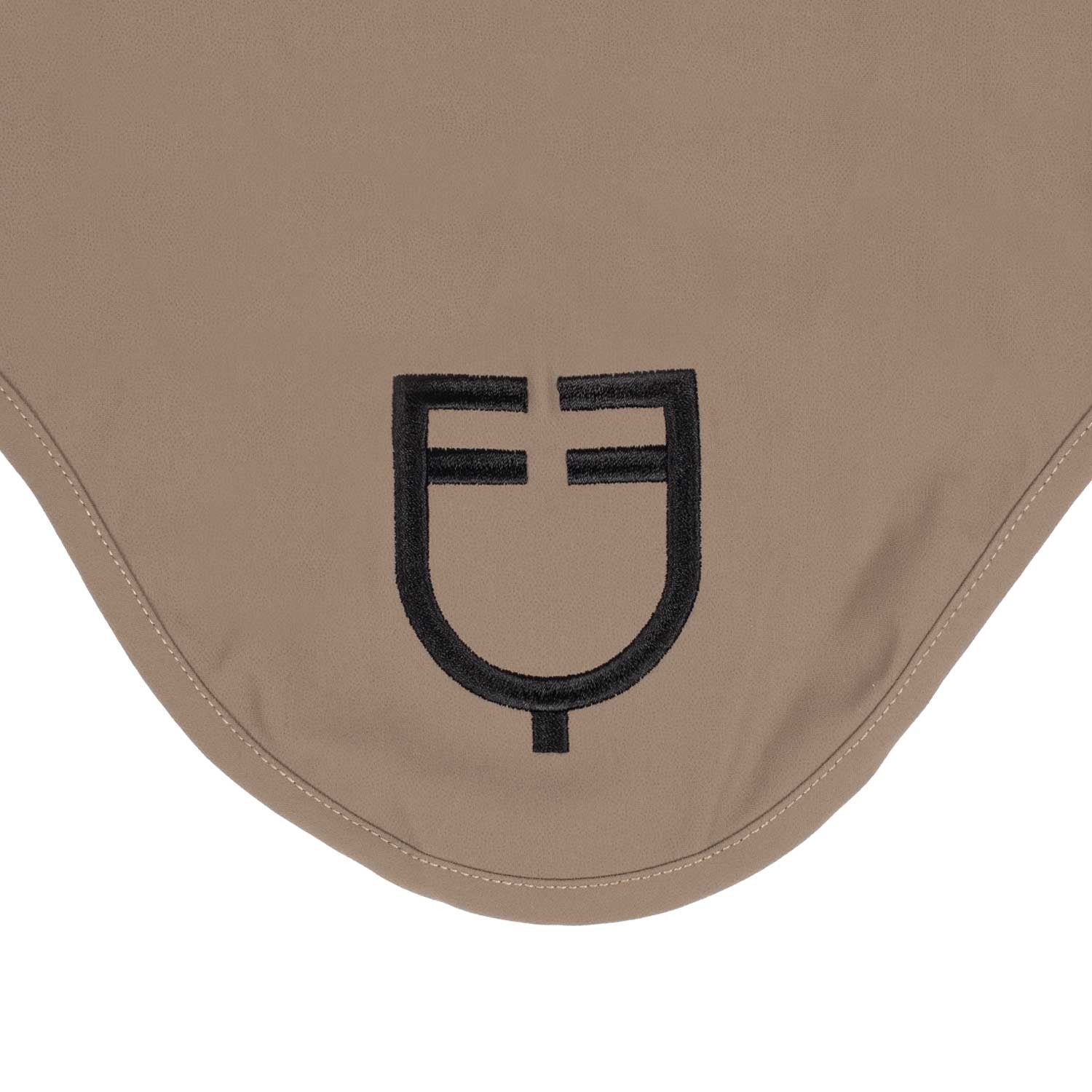 Fly veil stretch technical fabric with logo