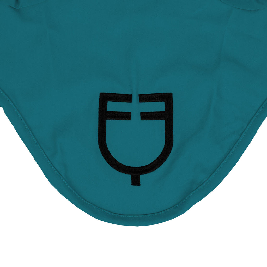 Fly veil stretch technical fabric with logo