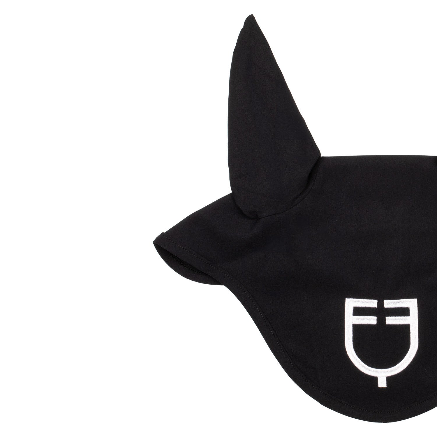Fly veil stretch technical fabric with logo
