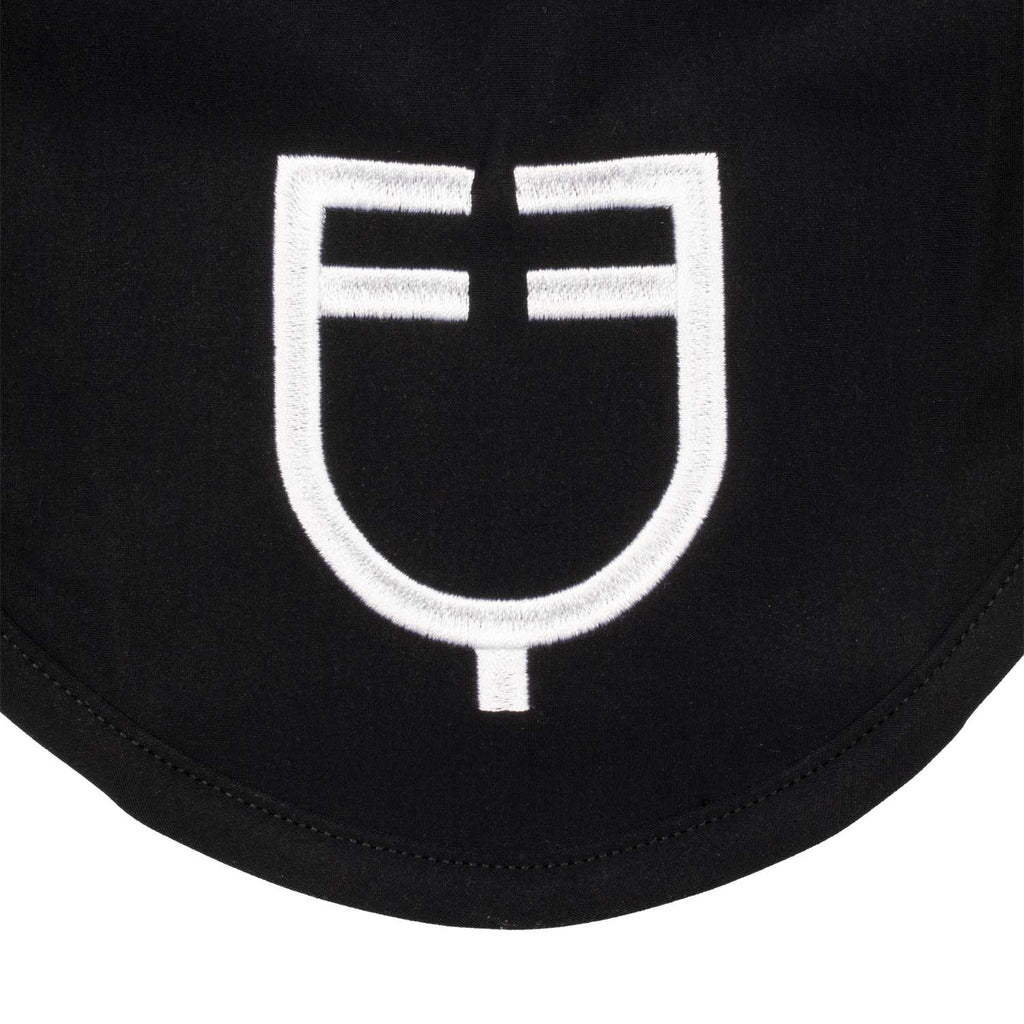 Fly veil stretch technical fabric with logo
