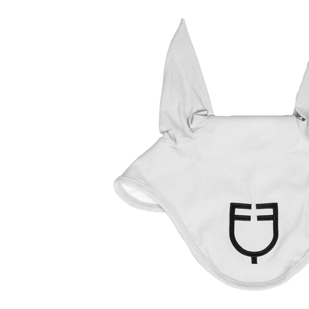 Fly veil stretch technical fabric with logo