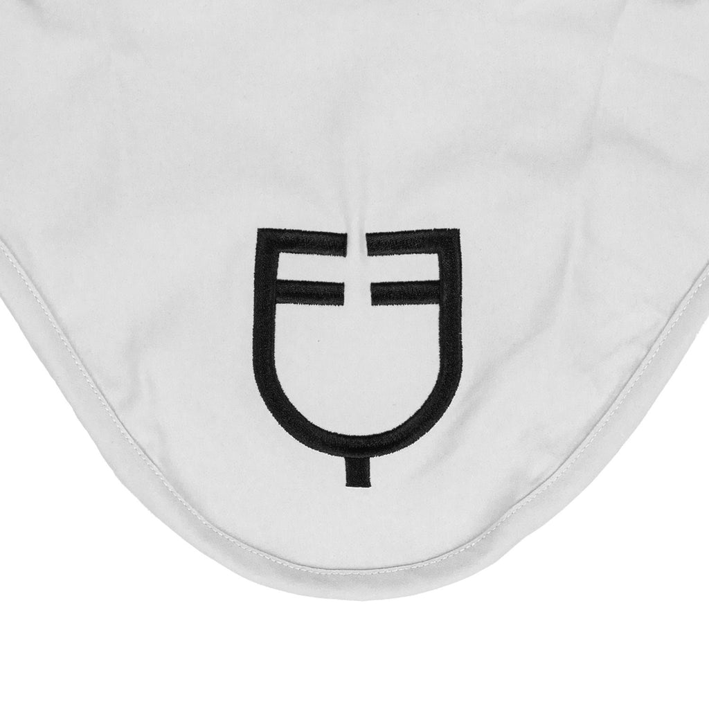 Fly veil stretch technical fabric with logo
