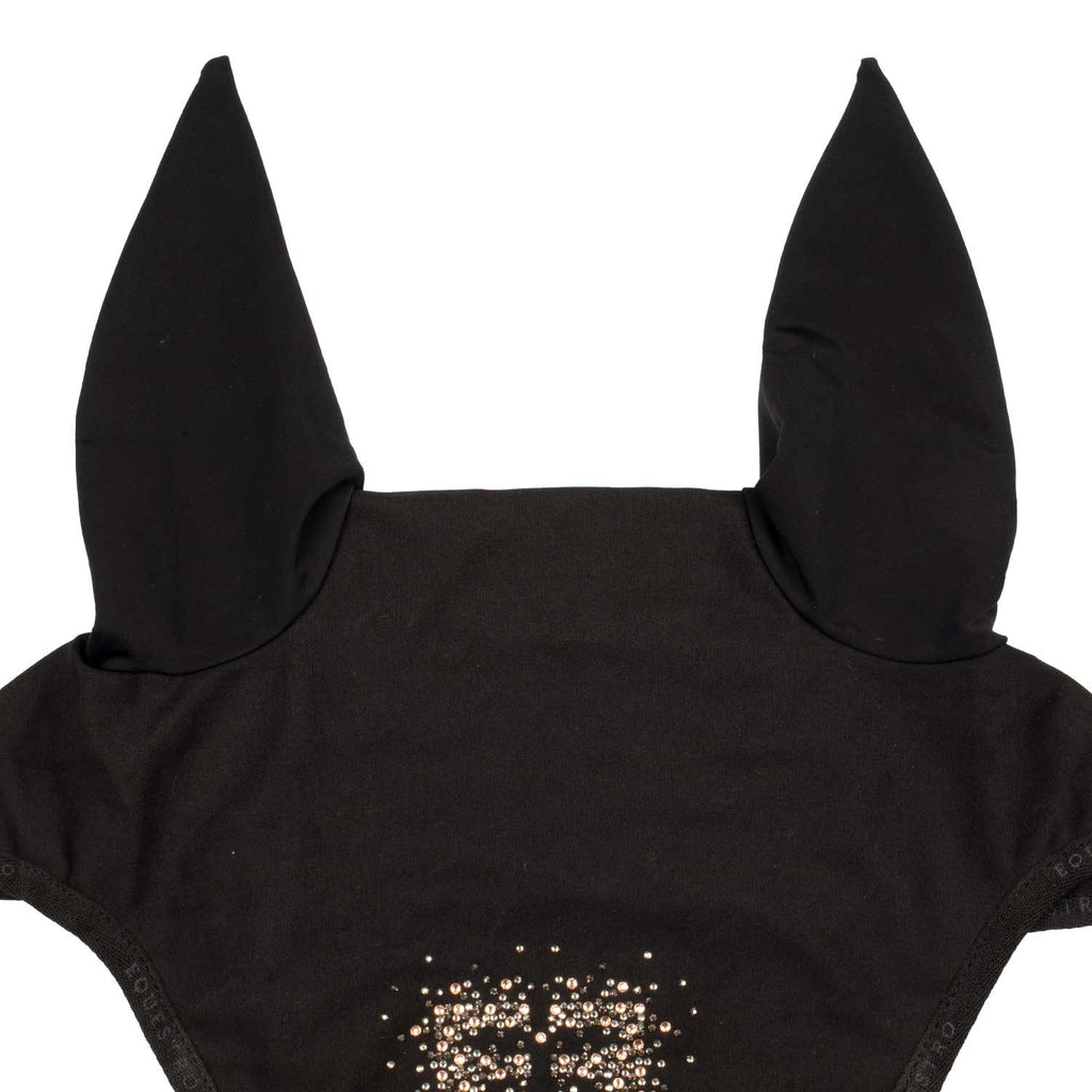 Fly veil technical fabric glitter logo