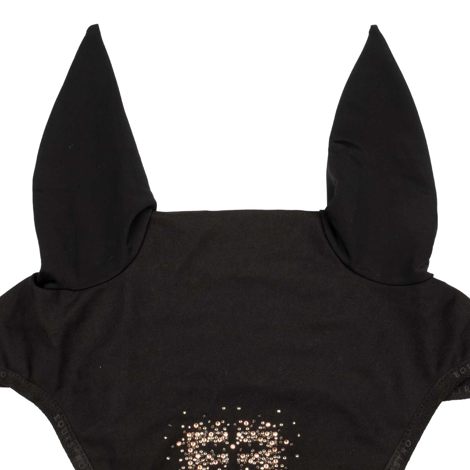 Fly veil technical fabric glitter logo