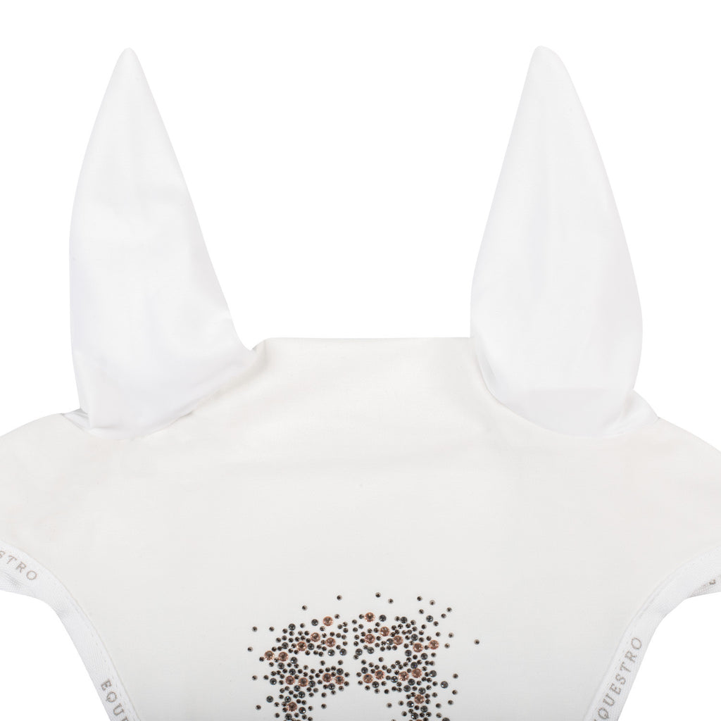 Fly veil technical fabric glitter logo
