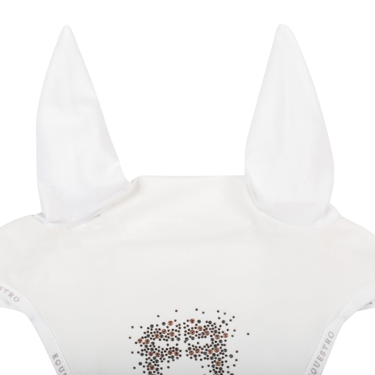 Fly veil technical fabric glitter logo