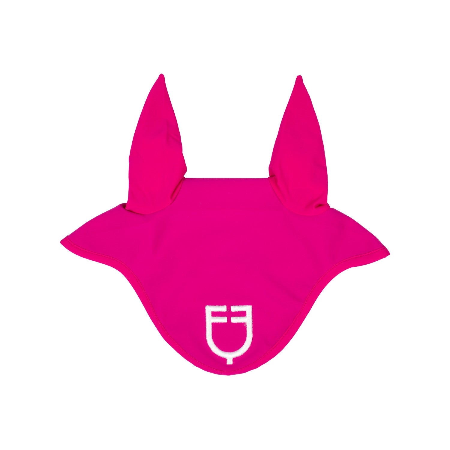 Equestro Fly veil in technical fabric with logo
