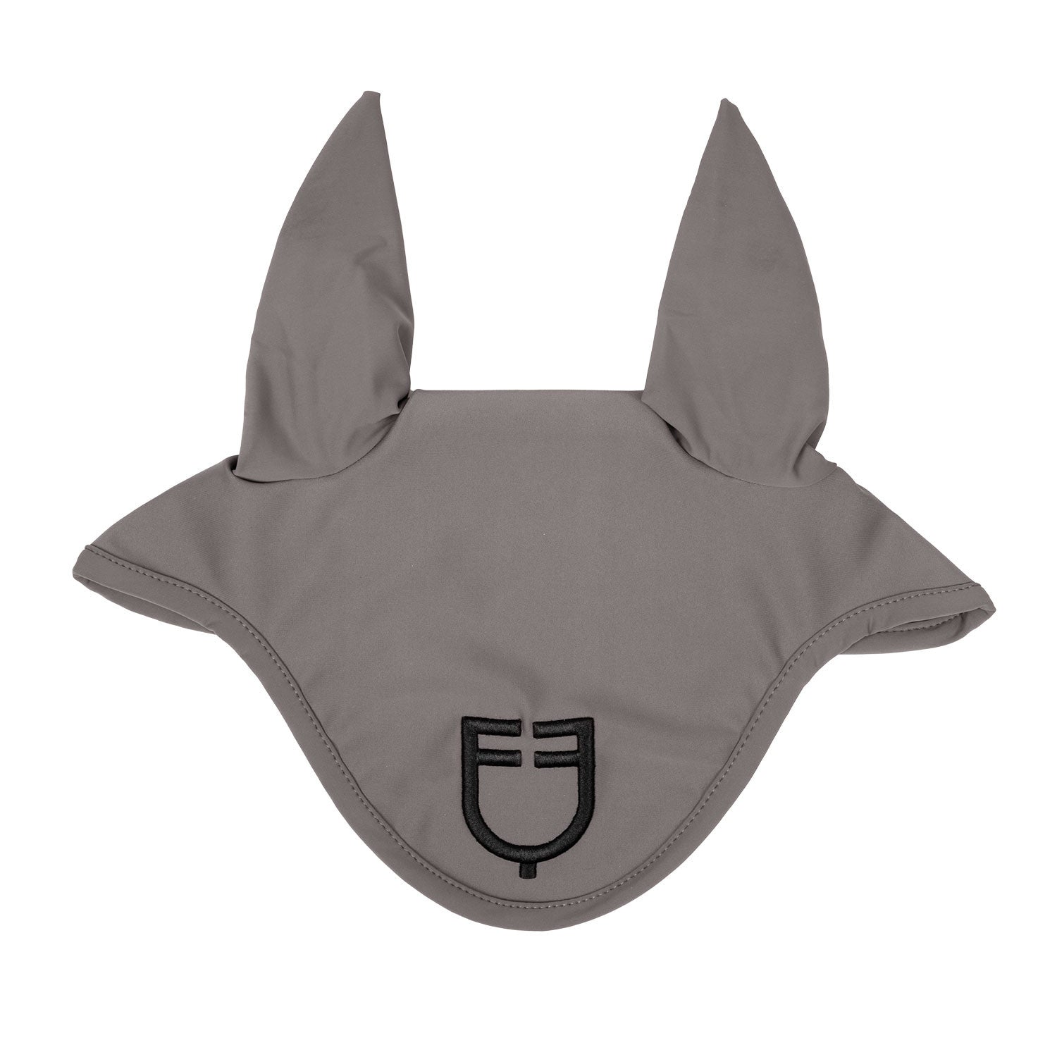 Equestro Fly veil in technical fabric with logo