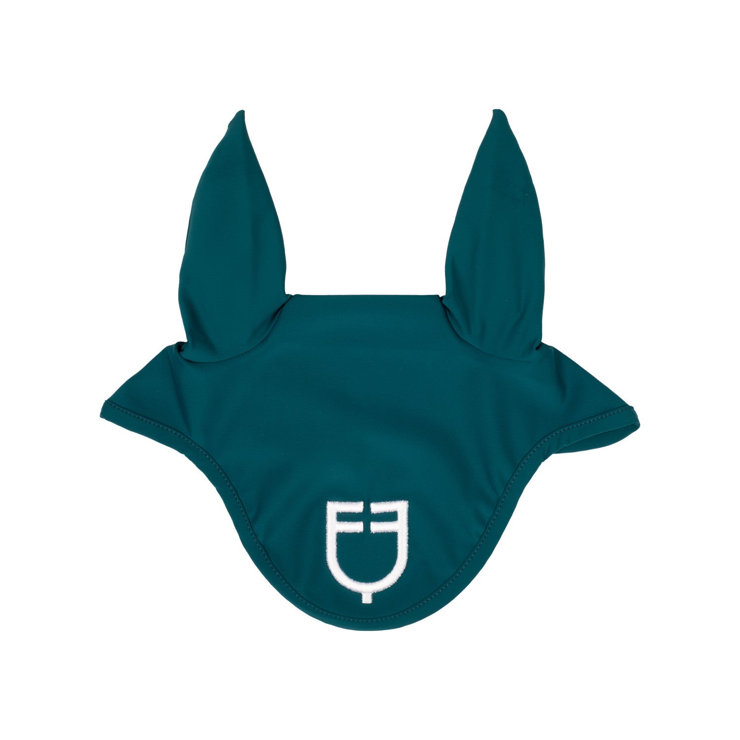 Equestro Fly veil in technical fabric with logo