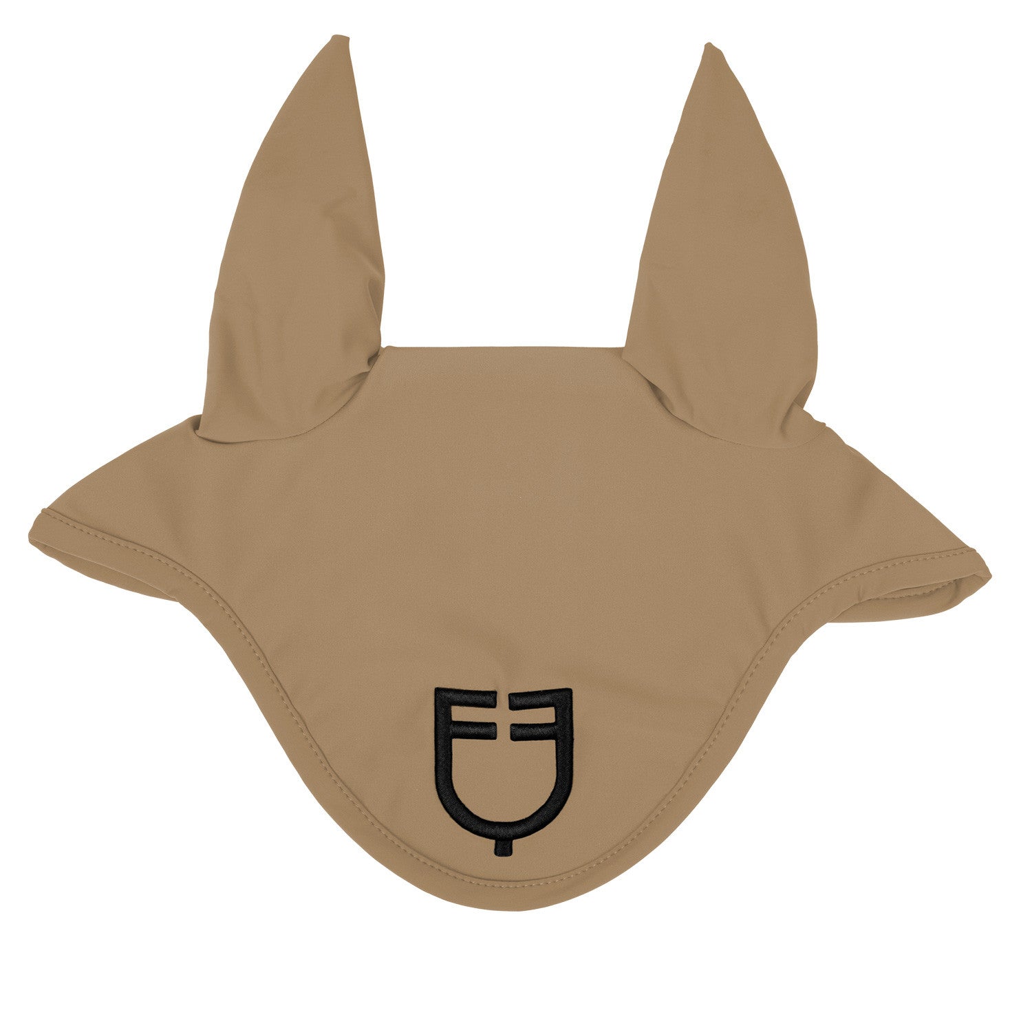 Equestro Fly veil in technical fabric with logo