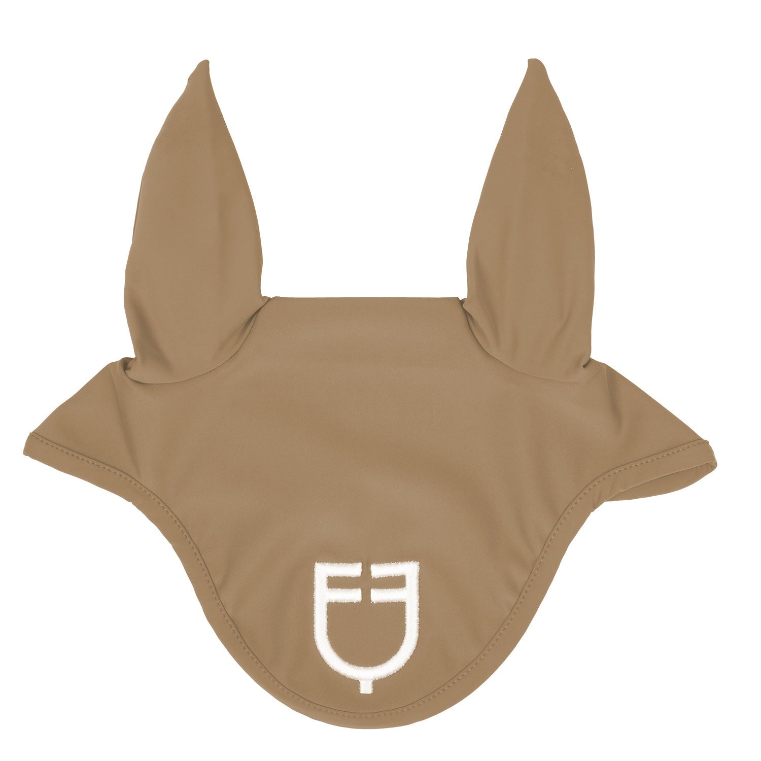 Equestro Fly veil in technical fabric with logo