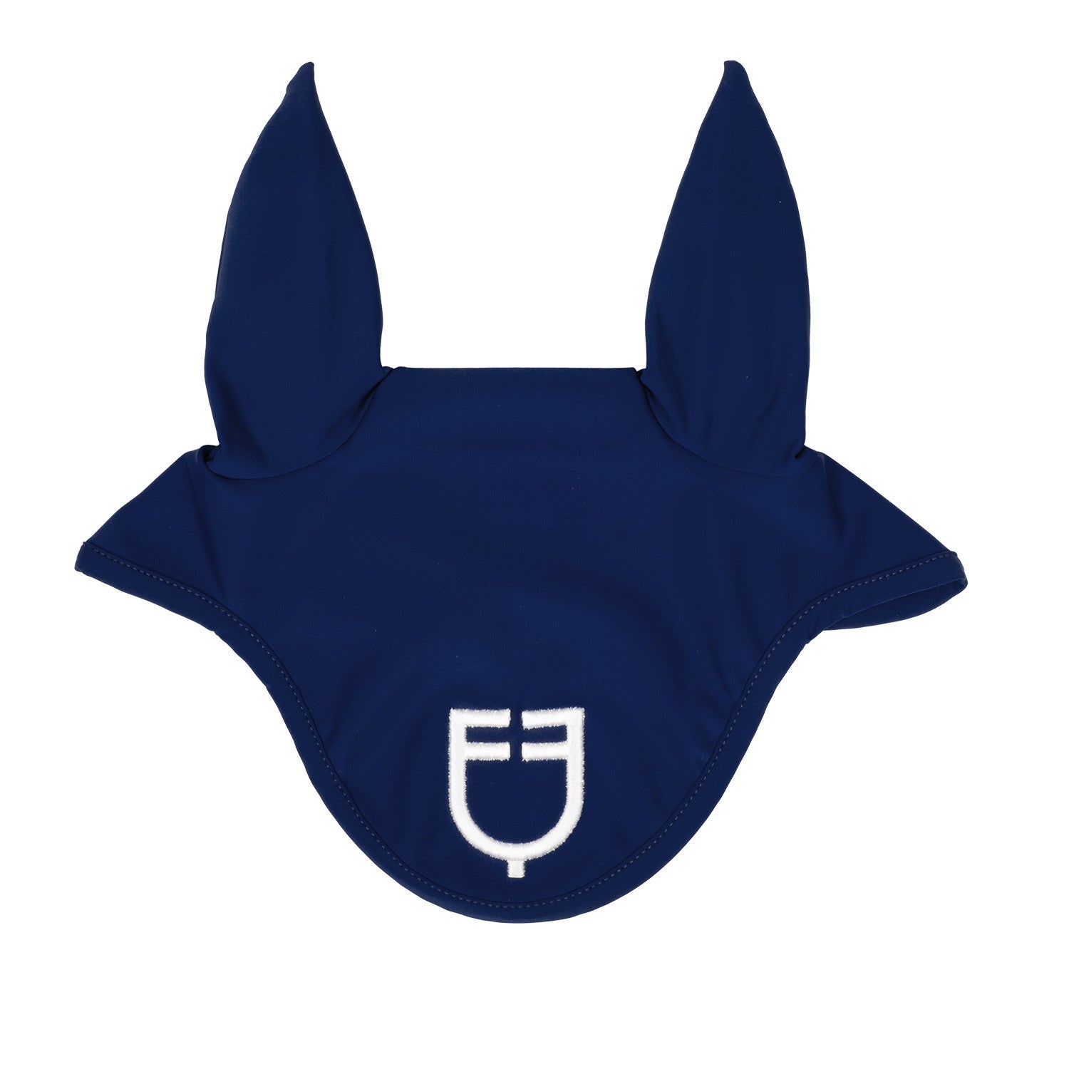 Equestro Fly veil in technical fabric with logo
