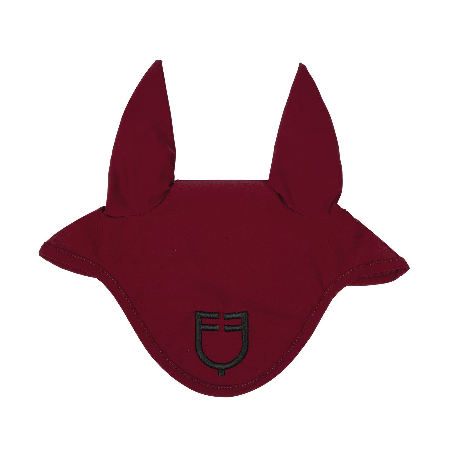 Equestro Fly veil in technical fabric with logo