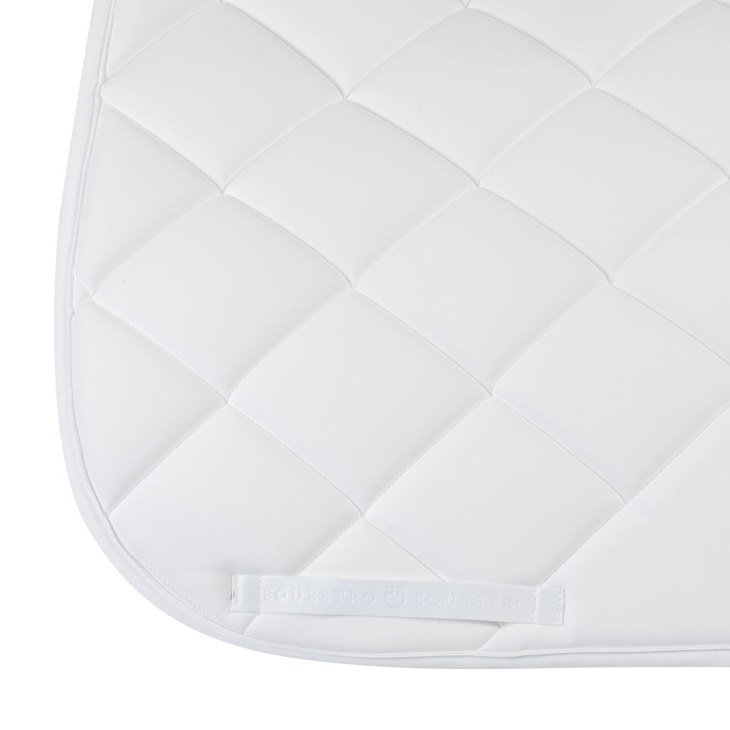 Dressage saddle pad rhinestone logo