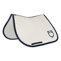 Wave Quilting jumping saddle pad in technical fabric