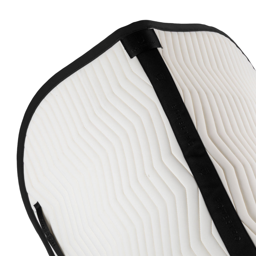 Wave Quilting jumping saddle pad in technical fabric