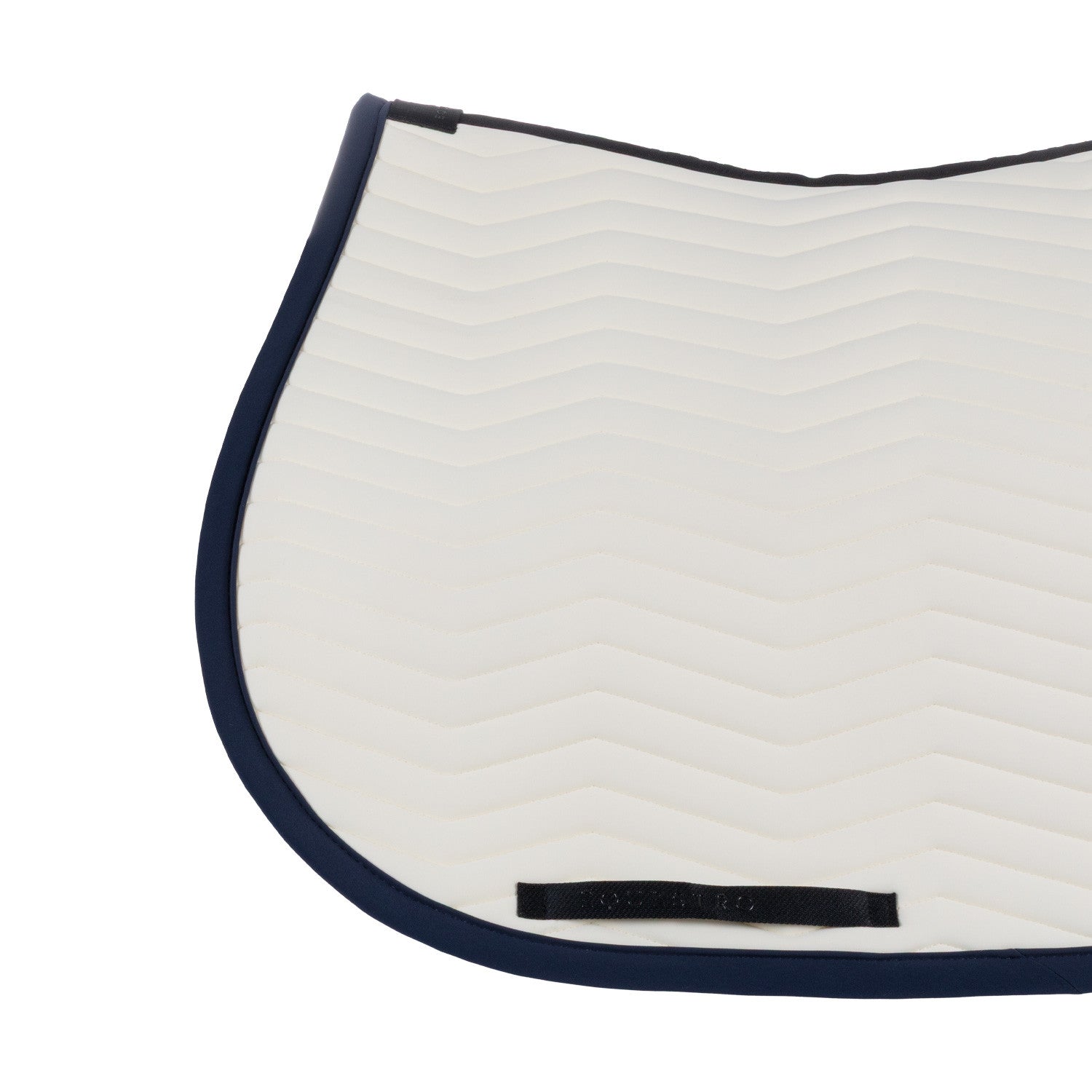 Wave Quilting jumping saddle pad in technical fabric