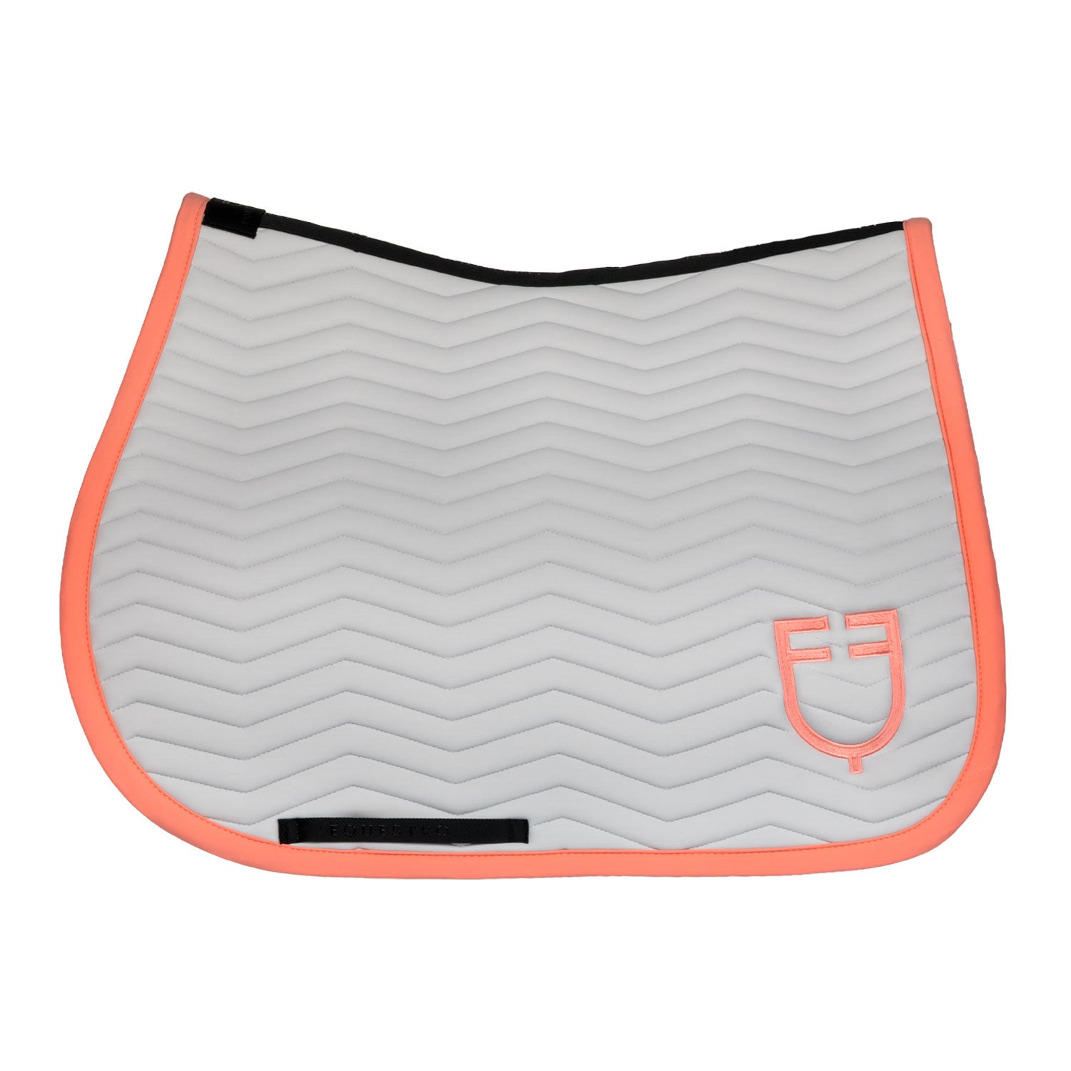 Wave Quilting jumping saddle pad in technical fabric