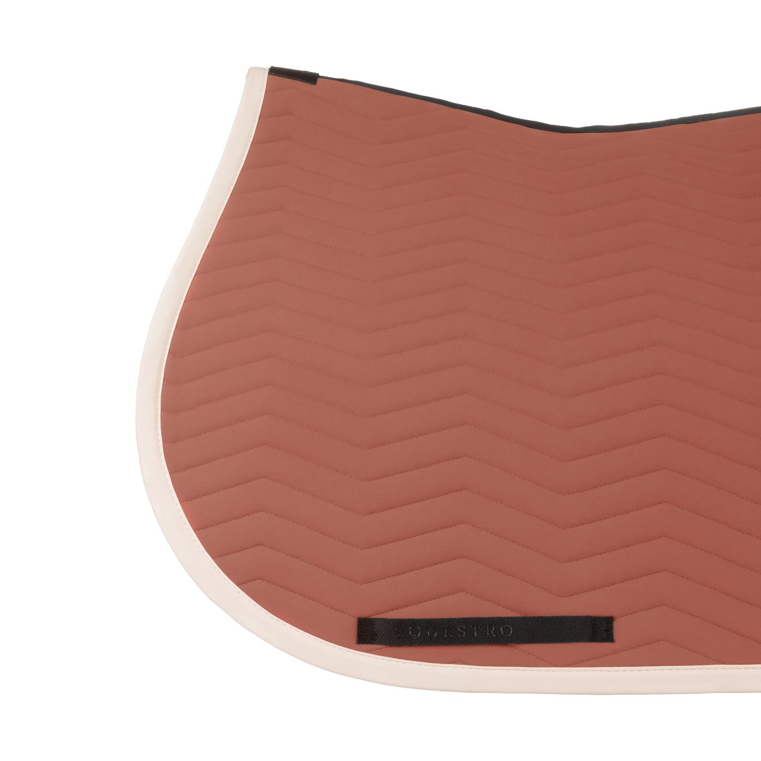 Wave Quilting jumping saddle pad in technical fabric