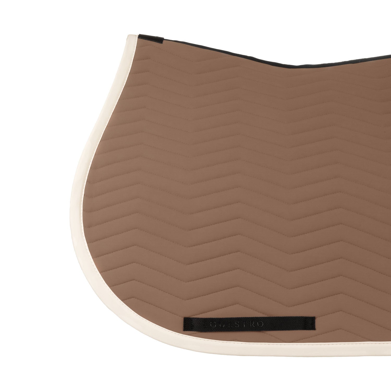 Wave Quilting jumping saddle pad in technical fabric