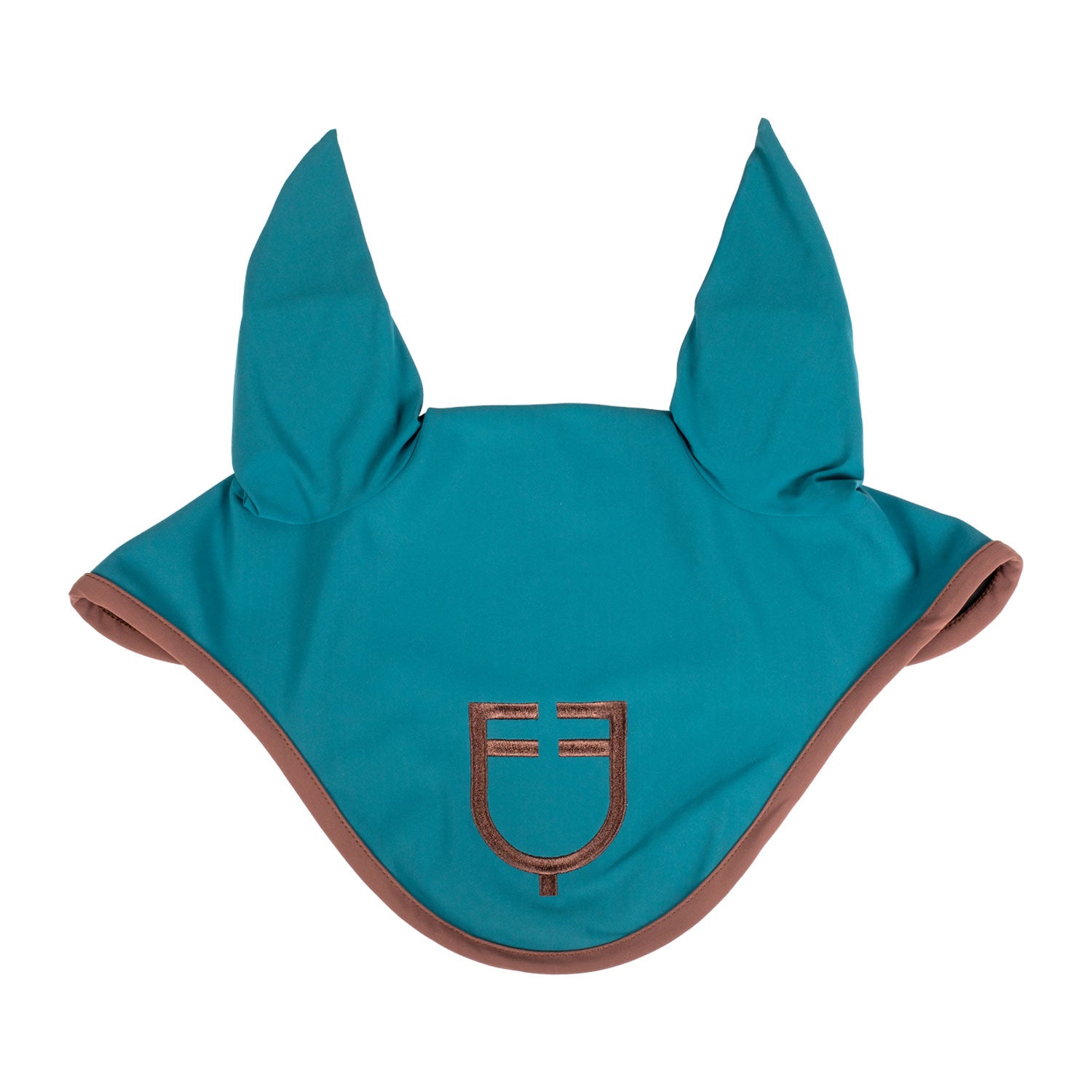 Equestro Wave Quilting fly veil in technical fabric