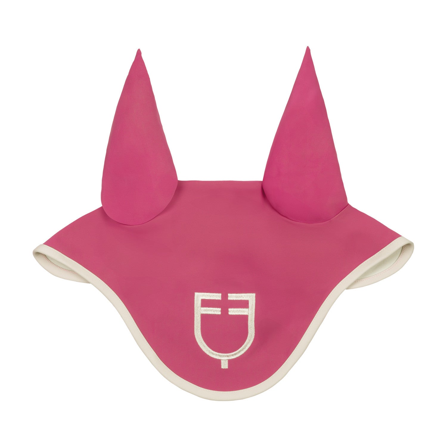 Equestro Wave Quilting fly veil in technical fabric
