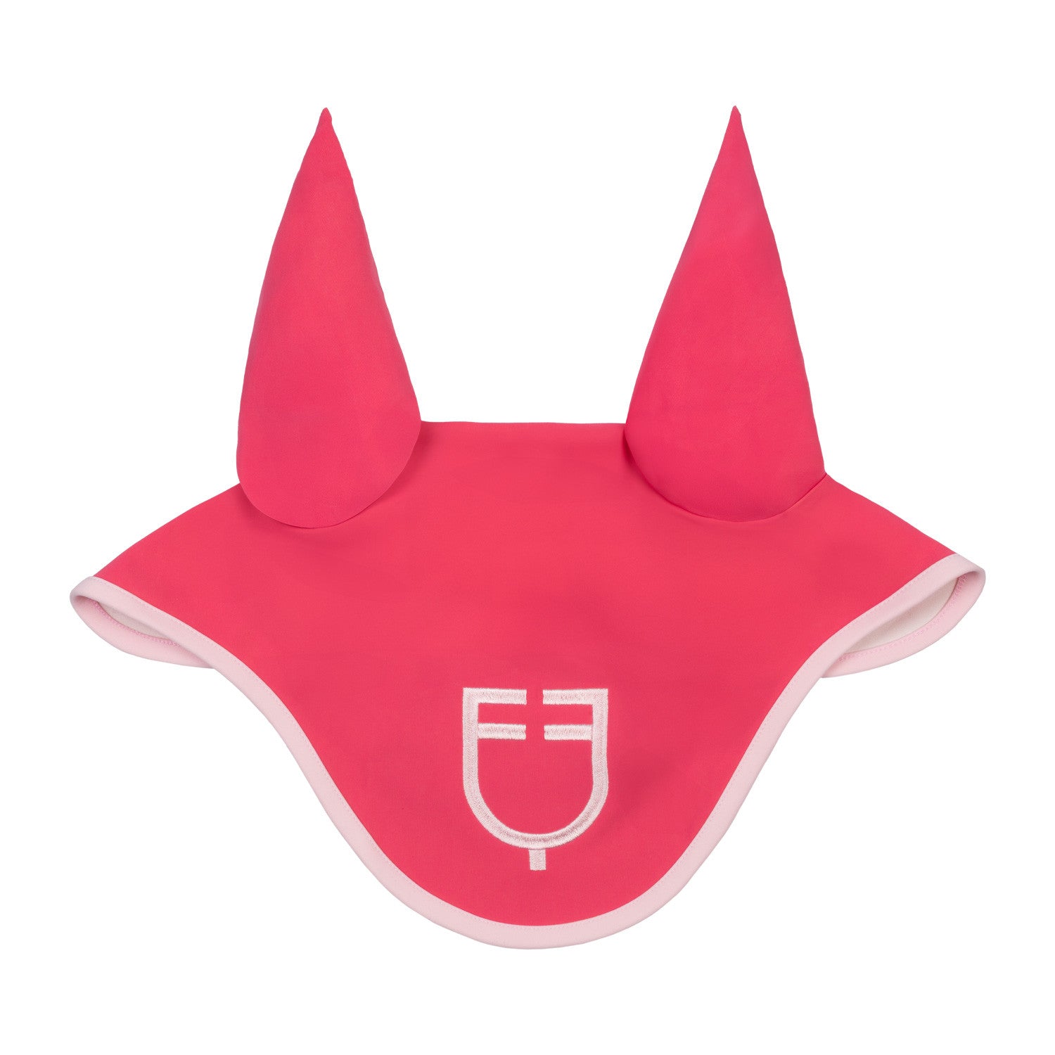 Equestro Wave Quilting fly veil in technical fabric