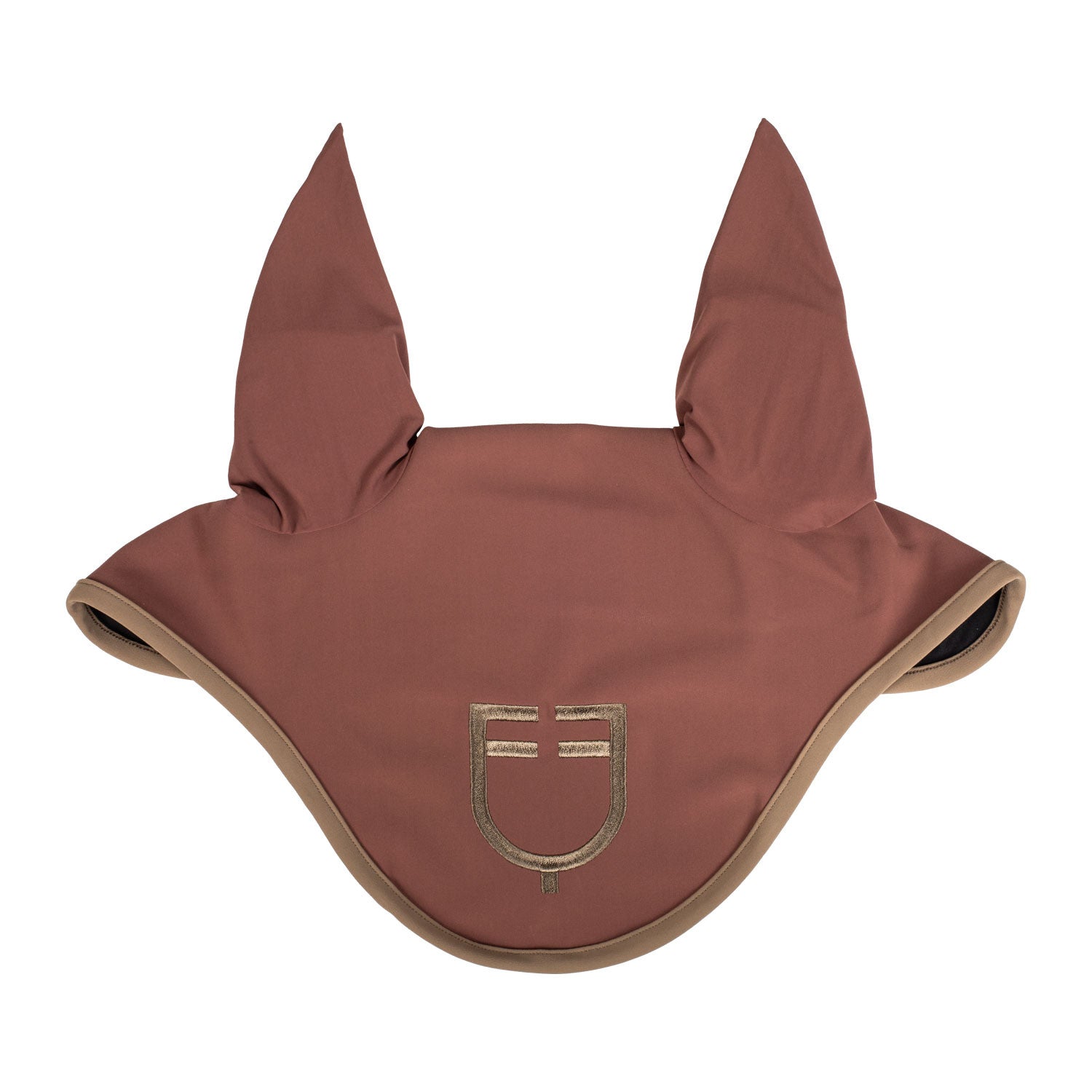 Equestro Wave Quilting fly veil in technical fabric