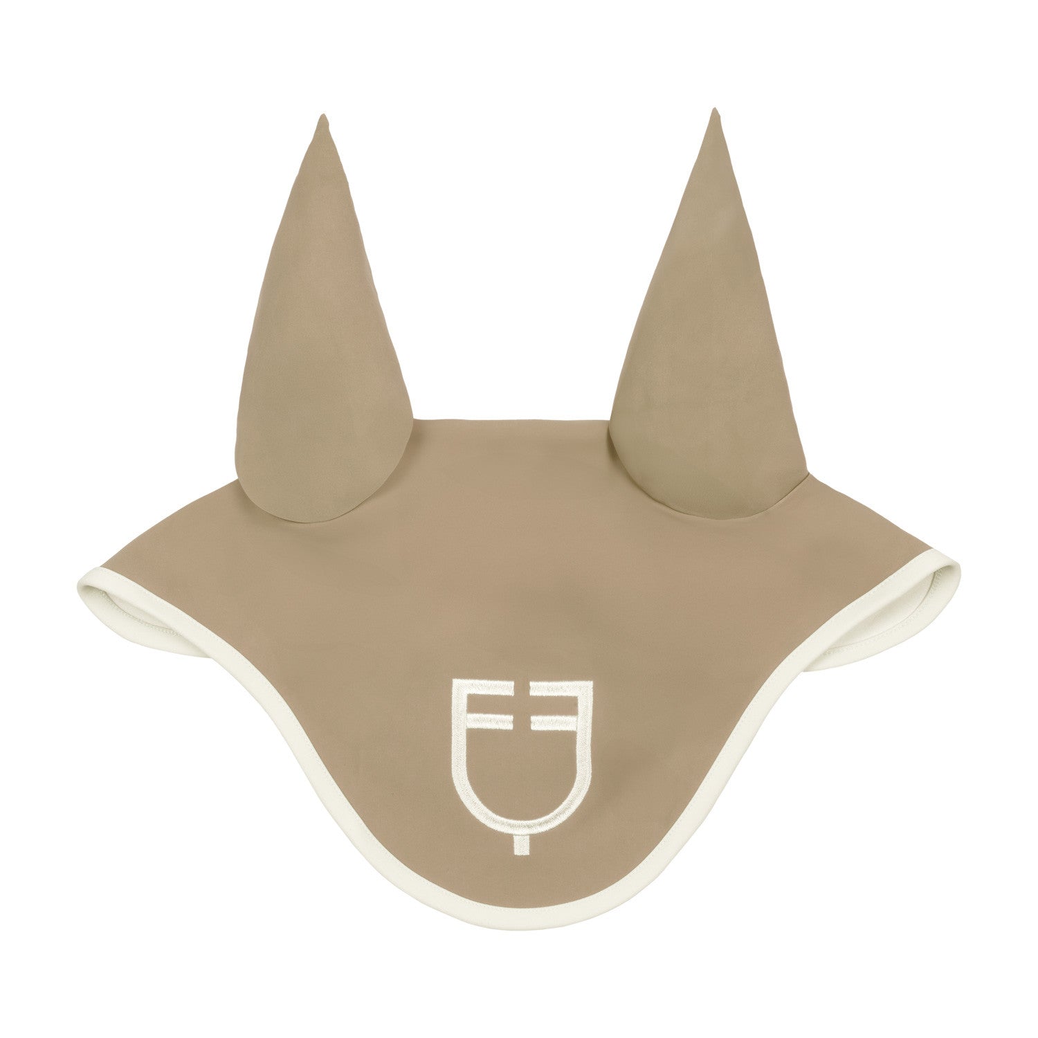 Equestro Wave Quilting fly veil in technical fabric