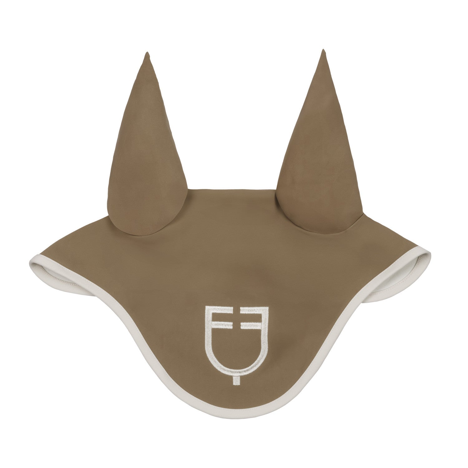 Equestro Wave Quilting fly veil in technical fabric