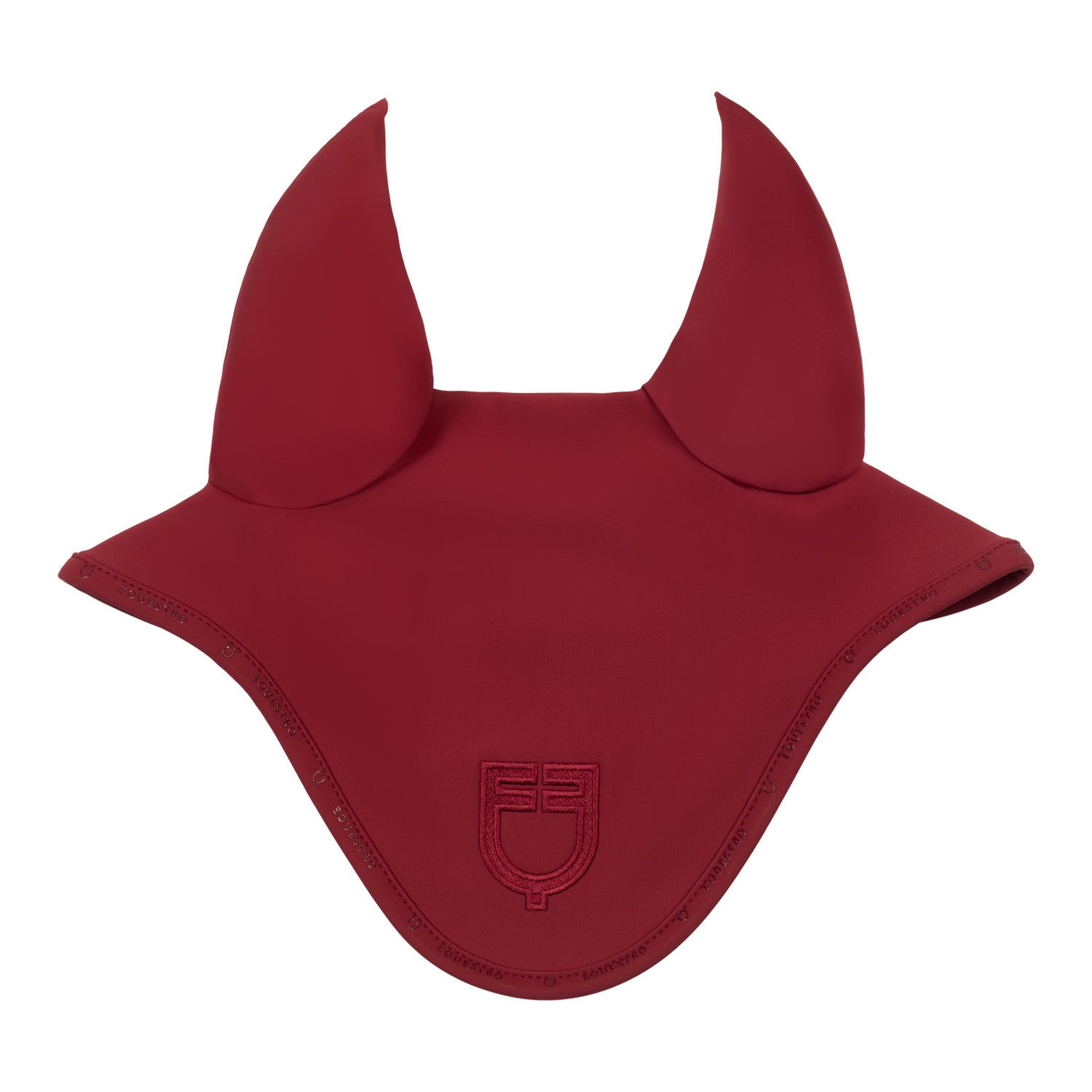 Equestro Silica fly veil with logo