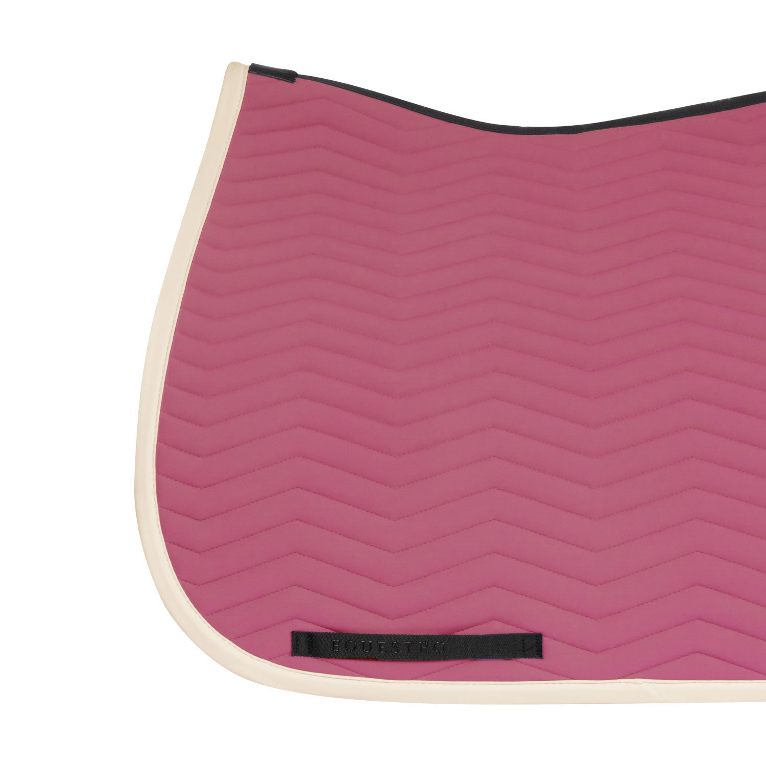 Wave Quilting dressage saddle pad in technical fabric