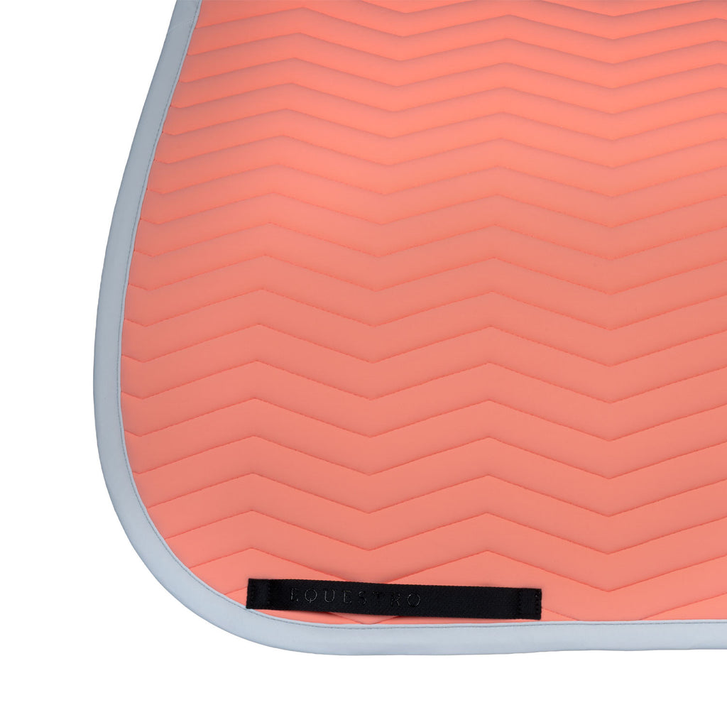 Wave Quilting dressage saddle pad in technical fabric
