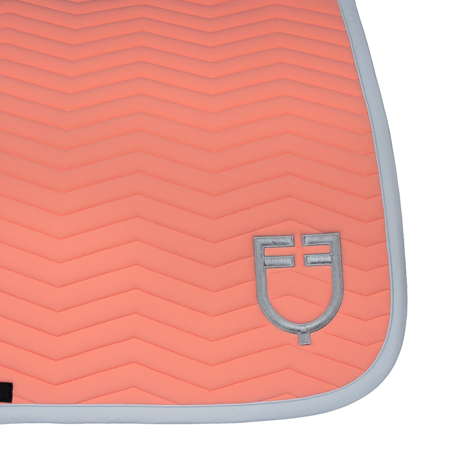 Wave Quilting dressage saddle pad in technical fabric