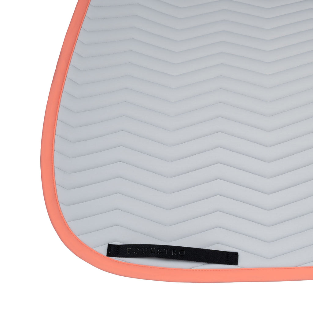 Wave Quilting dressage saddle pad in technical fabric